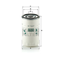 Фильтр масляный MANN-FILTER W 719/27